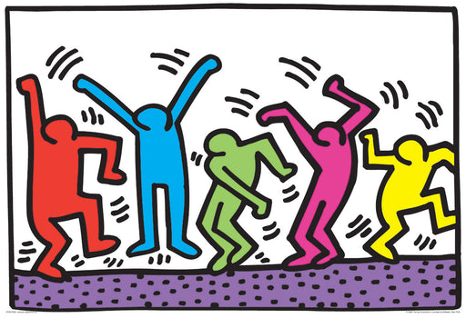 Puzzle: Fine Art For Kids - Dancing by Keith Haring - for just $10.99! 