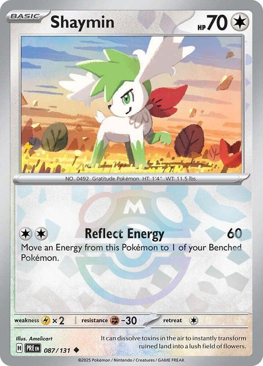 Shaymin (087/131) (Master Ball Pattern) [Scarlet & Violet: Prismatic Evolutions] - for just $2.95! 