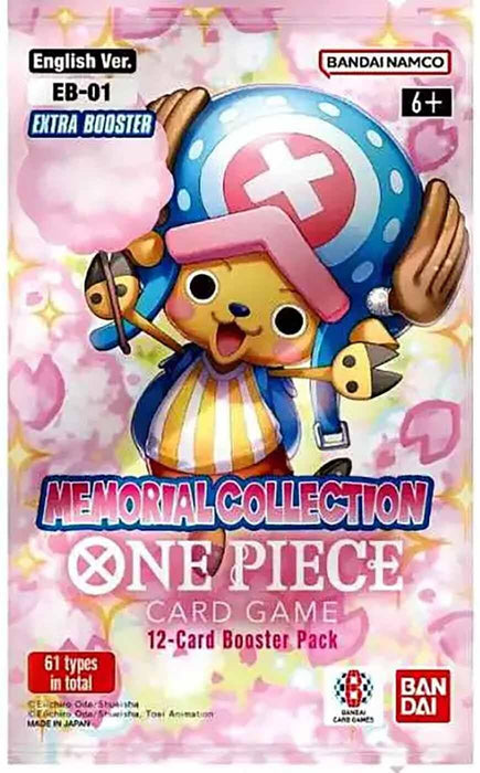 One Piece TCG: Memorial Collection Booster Pack (EB-01) - for just $5! 