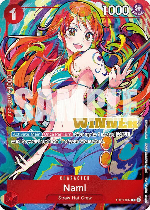 Nami (2025 New Year Event) [Winner] [One Piece Promotion Cards] - for just $1000! 