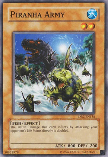 Piranha Army [DR2-EN138] Common - for just $0.30! 