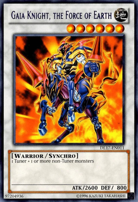 Gaia Knight, the Force of Earth (Purple) [DL17-EN011] Rare - for just $3.20! 