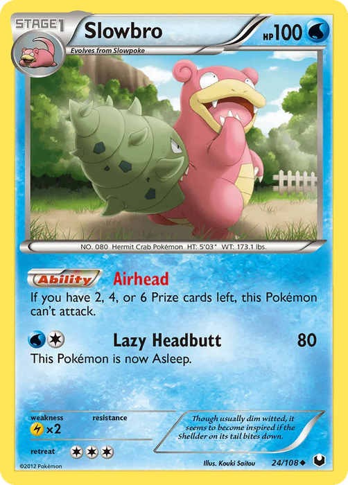 Slowbro (24/108) [Black & White: Dark Explorers] - for just $0.50! 