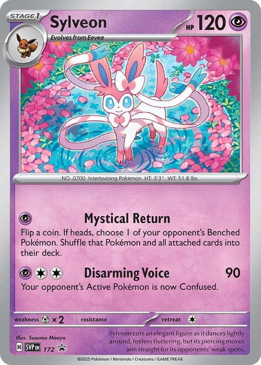 Sylveon (SVP172) [Scarlet & Violet: Black Star Promos] - for just $1.45! 