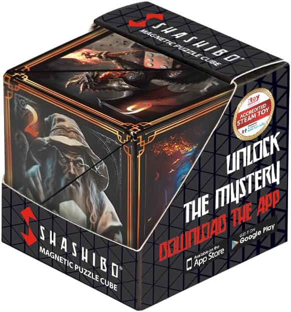 SHASHIBO Magnetic Puzzle Cube: Tales of Ovirnia - for just $21.99! 