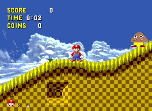 The Worst Sonic the Hedgehog Rom Hack Video Game Reproduction Game Cart Sega Genesis - for just $19.99! 