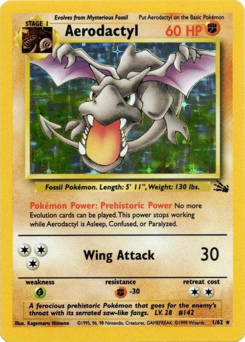 Aerodactyl (1/62) [Fossil Unlimited] - for just $16.75! 