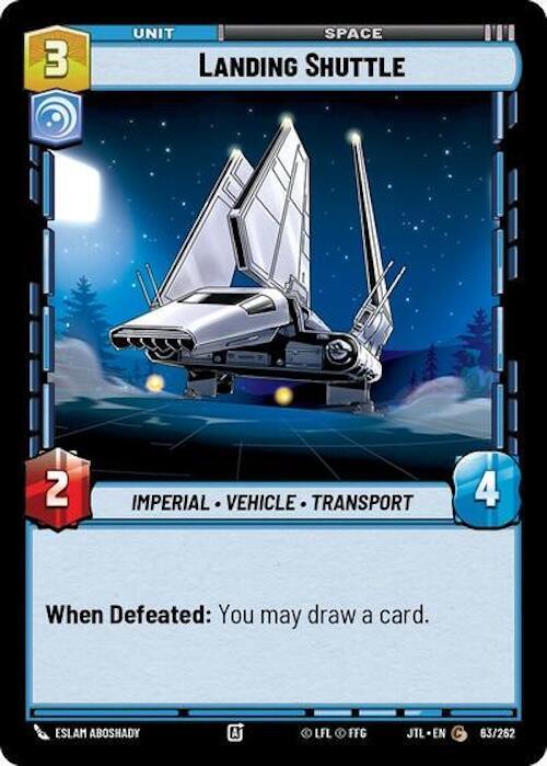Landing Shuttle (63/262) [Jump to Lightspeed] - for just $0.10! 
