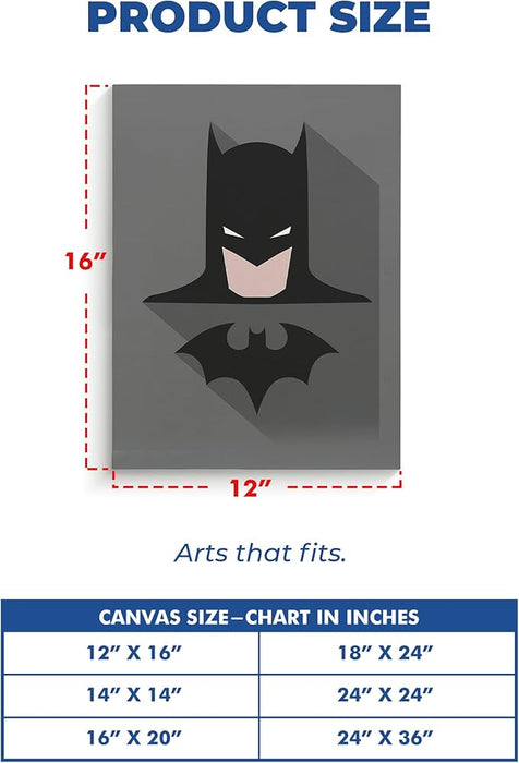 Batman Wall Canvas Set of 1 - for just $28.99! 