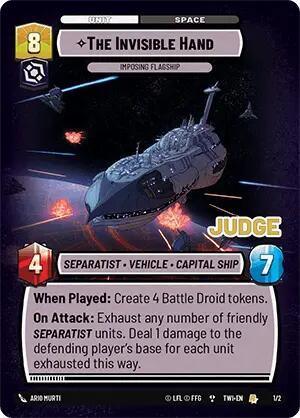 The Invisible Hand - Imposing Flagship (1/2) [Judge Promos] - for just $21.75! 
