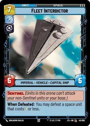 Fleet Interdictor (040/257) [Jump to Lightspeed] - for just $0.10! 