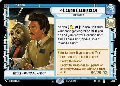 Lando Calrissian - Buying Time (003/257) [Jump to Lightspeed] - for just $0.10! 