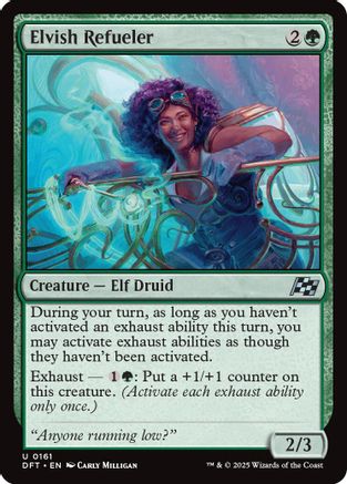 Elvish Refueler (DFT-161) - Aetherdrift Foil - for just $0.04! 
