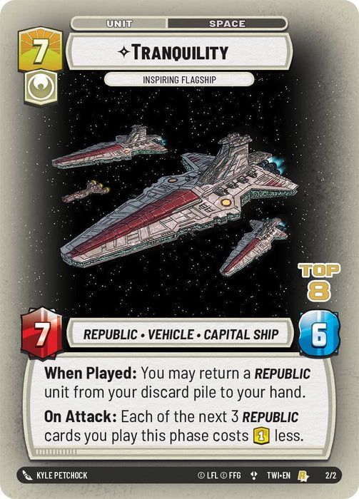 Tranquility - Inspiring Flagship (Top 8) (2/2) [Store Showdown Promos] - for just $6.25! 