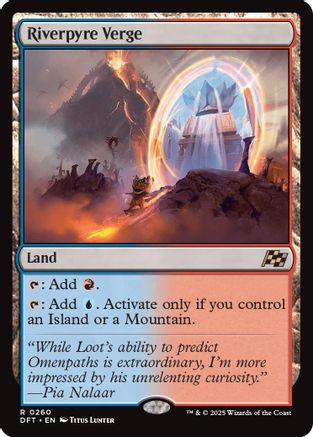 Riverpyre Verge (DFT-260) - Aetherdrift - for just $5.19! 