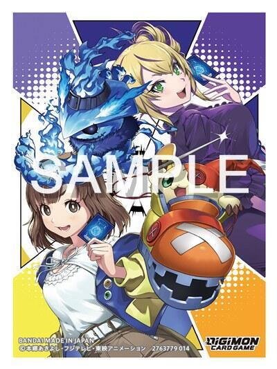 Digimon: Official Card Sleeves - Arisa Kinosaki and Violet Inboots (60-Pack) - for just $7.95! 