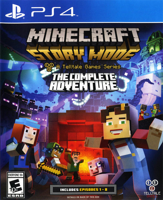 Minecraft: Story Mode - The Complete Adventure (Playstation 4) - for just $0! 
