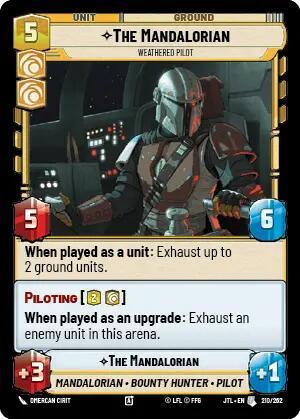 The Mandalorian - Weathered Pilot (210/257) [Jump to Lightspeed] - for just $0.10! 