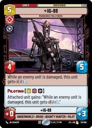 IG-88 - Murderous Phlutdroid (141/257) [Jump to Lightspeed] - for just $0.10! 