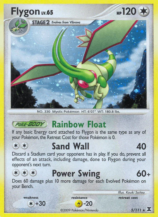 Flygon (5/111) [Platinum: Rising Rivals] - for just $7.95! 