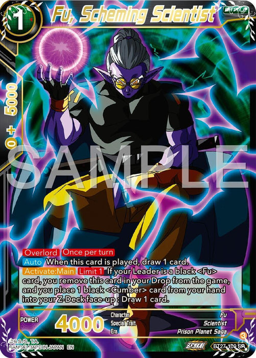 Fu, Scheming Scientist (BT27-109) [History of Z] - for just $0.15! 