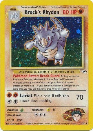 Brock's Rhydon (2/132) [Gym Heroes Unlimited] - for just $10.95! 
