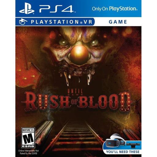 Until Dawn: Rush of Blood (Playstation 4) - Just $0! Shop now at Retro Gaming of Denver