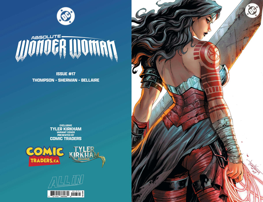 [FOIL] ABSOLUTE WONDER WOMAN #17 TYLER KIRKHAM Megacon 2026 EXCLUSIVE VIRGIN VAR (02/25/2026) - for just $40! 