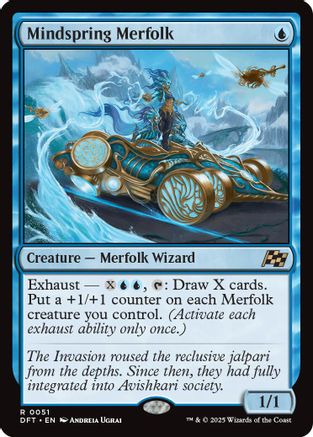 Mindspring Merfolk (DFT-051) - Aetherdrift - for just $0.09! 