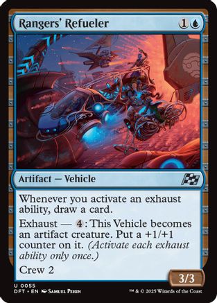 Rangers' Refueler (DFT-055) - Aetherdrift Foil - for just $0.03! 