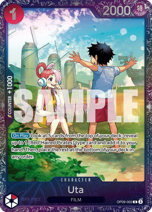 Uta (Treasure Cup 2025) [One Piece Promotion Cards] - for just $3599.60! 