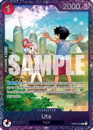 Uta (Treasure Cup 2025) (OP09-002) - One Piece Promotion Cards Foil - for just $2977.25! 