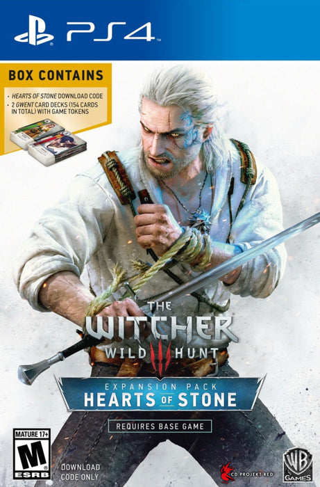 The Witcher 3: Wild Hunt Steelbook Edition with Hearts of Stone Expansion Pack (Playstation 4) - for just $49.99! 