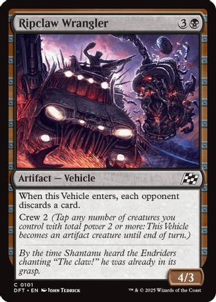 Ripclaw Wrangler (DFT-101) - Aetherdrift Foil - for just $0.01! 