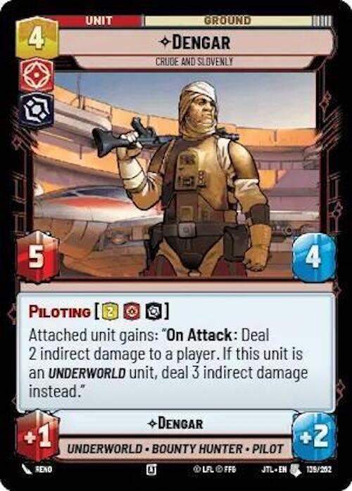Dengar - Crude and Slovenly (139/257) [Jump to Lightspeed] - for just $0.10! 