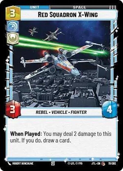 Red Squadron X-Wing (051/257) [Jump to Lightspeed] - for just $0.10! 