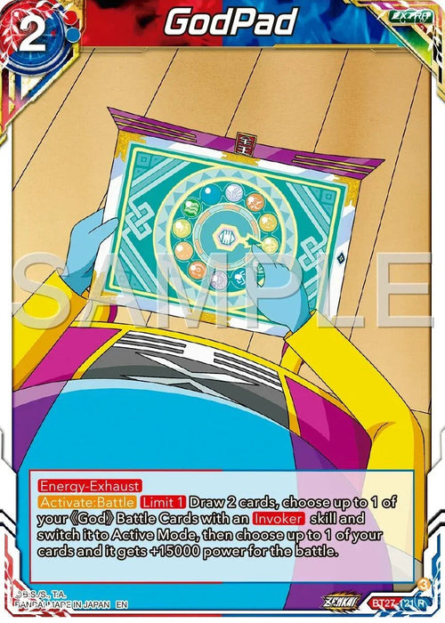 GodPad (BT27-121) [History of Z] - for just $0.15! 