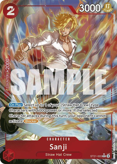 Sanji (Parallel) [Starter Deck EX: Gear 5] - for just $7! 