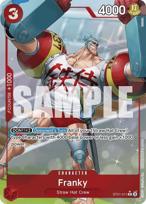 Franky (Parallel) [Starter Deck EX: Gear 5] - for just $0.60! 