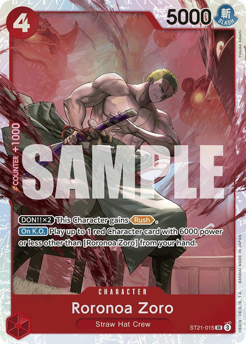 Roronoa Zoro [Starter Deck EX: Gear 5] - for just $0.50! 