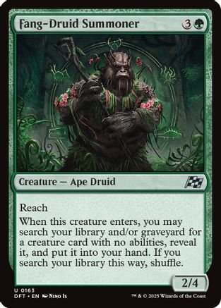 Fang-Druid Summoner (DFT-163) - Aetherdrift - for just $0.01! 