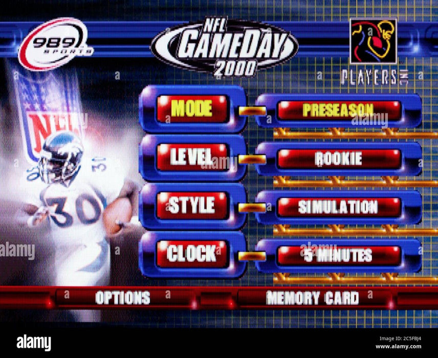 NFL GameDay 2000 – PlayStation 1 (PS1) - for just $6.99! 