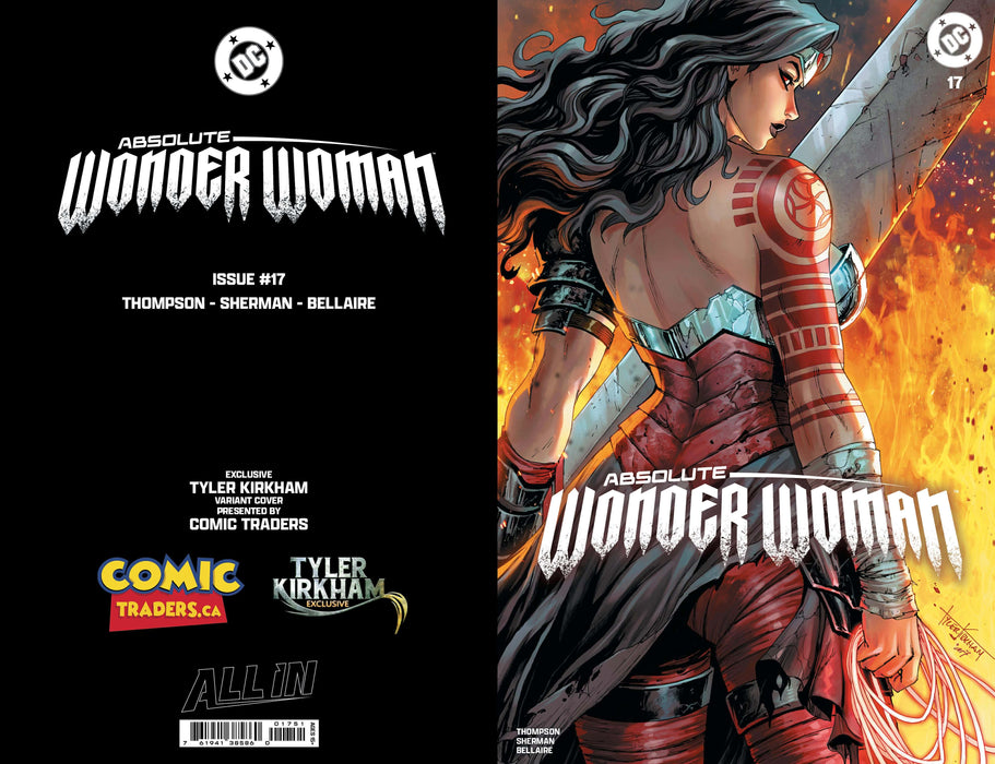 ABSOLUTE WONDER WOMAN #17 TYLER KIRKHAM Megacon 2026 EXCLUSIVE VAR (02/25/2026) - for just $15! 