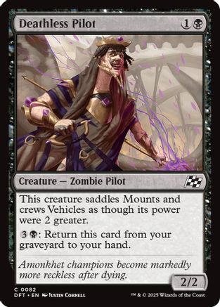 Deathless Pilot (DFT-082) - Aetherdrift Foil - for just $0.01! 