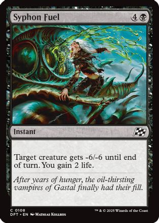 Syphon Fuel (DFT-108) - Aetherdrift - for just $0.01! 