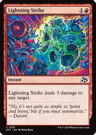 Lightning Strike (DFT-136) - Aetherdrift - for just $0.03! 