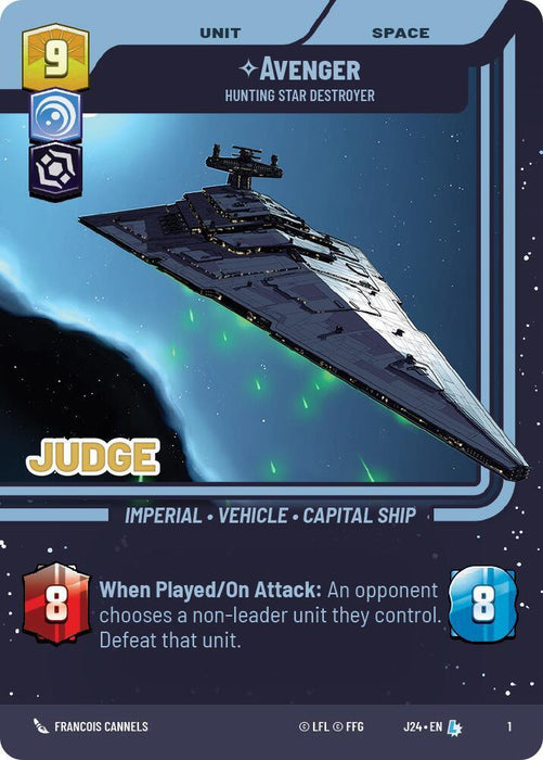 Avenger - Hunting Star Destroyer (1) [Judge Promos] - for just $17! 