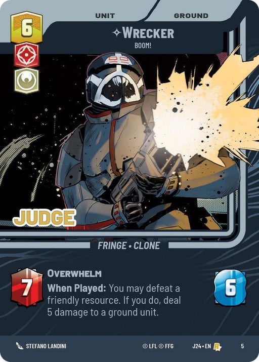 Wrecker - Boom! (5) [Judge Promos] - for just $10.70! 