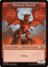 Dinosaur Dragon // Treasure Double-Sided Token (DFT-4 // 11) - Aetherdrift Foil - for just $0.04! 
