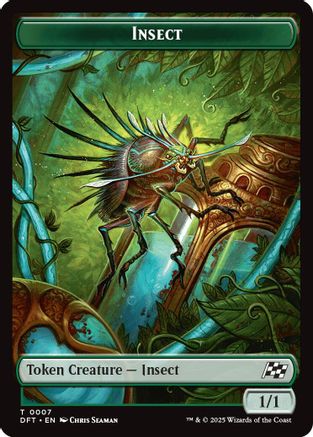 Insect // Elephant Double-Sided Token (DFT-7 // 6) - Aetherdrift - for just $0.03! 